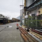 En los silos de Ecuagran, ubicados en el sur de la ciudad, también se perdió grano de clientes.