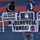 Ciudadanos piden la salida de Jorge Yunda.