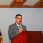 EL presidente del Consejo Directivo del IESS, Carlos Luis Tamayo, en un evento pasado.