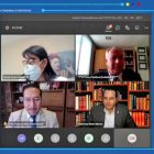 La audiencia se suspendió, pero fue retomada cerca de dos horas después con la exposición de los aspirantes.