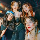 Makis, Natalia, Camila y Olga de Ventino.