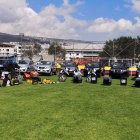 Implementos. La Unidad de Adiestramiento Canino recibió implementos y material donado por la Embajada de Estados Unidos.