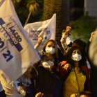 Los simpatizantes de Guillermo Lasso se tomaron las calles de Quito.