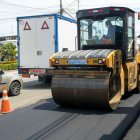 En la ciudadelas, se observa maquinaria aplanando las vías desde esta semana.