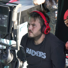 Javier Colinas en el rodaje de "A ti te quería encontrar".