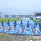 La nueva pista del estadio Modelo Alberto Spencer albergará su primera competencia este fin de semana.