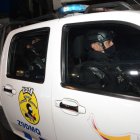 En medio de estrictas medidas de seguridad fue trasladado Pablo Celi desde la Unidad de Flagrancias a la Corte Nacional de Justicia el 13 de abril padado.
