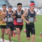 Luis Miguel Cárdenas (d) se llevó el primer lugar en los 10.000 metros lisos.

Agencia (ag-extra)