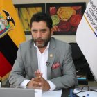 El ministro de Producción y Comercio Exterior, Iván Ontaneda, presentó la propuesta, en conjunto con otros secretarios de Estado.