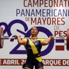 Con 40 años la pesista ecuatoriana Alexandra Escobar se colgó plata en el torneo en República Dominicana.