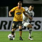 Damián Díaz fue una de las figuras en el triunfo de Barcelona.