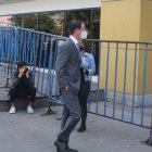 Defensa. Juan Pablo Ortiz defiende a Natalia Cárdenas, una de nueve procesados por delincuencia organizada.