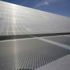 Vista general del rada espacial construido por la empresa estadounidense LeoLabs, inaugurado hoy, en la provincia de Guanacaste (Costa Rica).