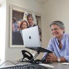 El presidente electo mantuvo el pasado viernes varias reuniones en su oficina de Guayaquil.