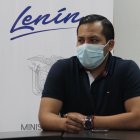 Jhonatan Guacho, coordinador zonal 8 de Salud, en un evento pasado.