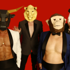 Fabo Doja, Daniel Santos, Leonardo Moreira y Santiago Carpio.