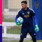 Fabián Andrada, arquero de Boca, dio positivo en la prueba de COVID-19.