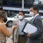 Abogados. Juan Pablo Ortiz es uno de los defensores en el caso Las Torres. Es el abogado patrocinador de la procesada Natalia Cárdenas.