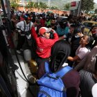 Las protestas continúan hoy en varios departamento de Colombia. Foto: Carlos Ortega / EFE