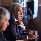 Discurso. El presidente Lenín Moreno habló de la estrategia que aplicó en Ecuador para dejar atrás las prácticas del socialismo del siglo XXI.