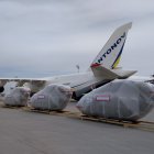 Viaje. Fueron traídos al país tres nuevos helicópteros para misiones de rescate de la Fuerza Aérea Ecuatoriana.