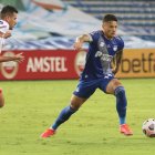 Emelec se impuso en la segunda fecha de la Sudamericana, al Bragantino de Brasil.