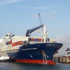 El puerto de Manta fue visitado por ténicos.