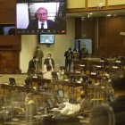 La Asamblea Nacional saliente sesionó por última vez en una modalidad semipresencial.