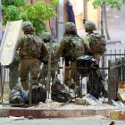 Los enfrentamientos entre palestinos y la Policía israelí en la Explanada de las Mezquitas volvieron esta noche a Jerusalén.