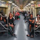 El metro de Sao Paulo tendrá puntos o será un punto de vacunación masiva.