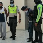 Los sospechosos fueron trasladados a la Unidad Judicial de Flagrancia.