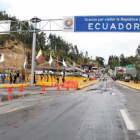 Ecuador decidió cerrar su frontera con Colombia.