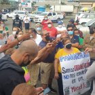 Vecinos de Panorama, en un plantón el pasado 12 de mayo.