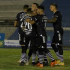 Damián Díaz convirtió el penal para Barcelona ante 9 de Octubre.