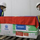 Las vacunas llegaron al país la tarde del domingo 16 de mayo de 2021. El miércoles serán aplicadas