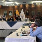 El bloque de Pachakutik se reunió ayer en la Asamblea para coordinar los acuerdos para la integración de las comisiones.