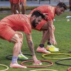 Los toreros se prepararon luego de su regreso de Argentina, donde sellaron su clasificación a octavos de final.