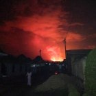 Ascienden a 15 los muertos en la erupción del volcán Nyiragongo en RD Congo.