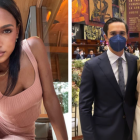 La joven lució un atuendo elegante y causó furor en redes.