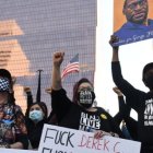 Hubo protestas en el aniversario del afroamericano George Floy, en el primer aniversario de su muerte.