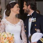 La princesa Sofía de Suecia y su esposo.