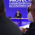 Nicolás Maduro volvió a sus acostumbrados insultos contra funcionarios de la Casa Blanca.