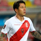 Gianluca Lapadula se unió a las prácticas de la selección de Perú.