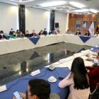 La presidenta de la Asamblea Nacional, Guadalupe Llori, mantuvo ayer una reunión con los presidentes y vicepresidentes de las comisiones para trazar la agenda legislativa.