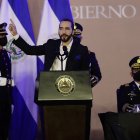 El presidente de El Salvador, Nayib Bukele.