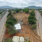 Construcción En la avenida Orellana, en la parroquia Pascuales, está ubicado el terreno donde el Municipio de Guayaquil está edificando un Centro de Bienestar Animal.