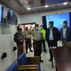 Los altos mando policiales de la Zona 7 inauguraron la sala de crisis.