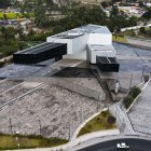 Vista aérea hoy de la antigua sede de la Unasur, en Quito (Ecuador).