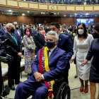 El ahora expresidente Moreno, el pasado 24 de mayo, no entregó su informe de gestión a la Asamblea. Lo hizo días después.