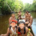 El registro de la población Waorani se obtuvo luego de un levantamiento de información entre el personal del Centro de Salud Tiwino- Waorani, perteneciente al Ministerio de Salud.